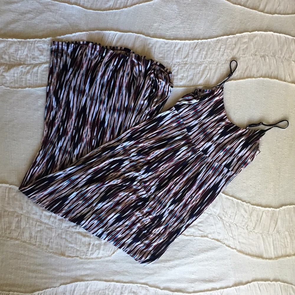 Boho a.n.a Tie Dye Spaghetti Strap Maxi Dress